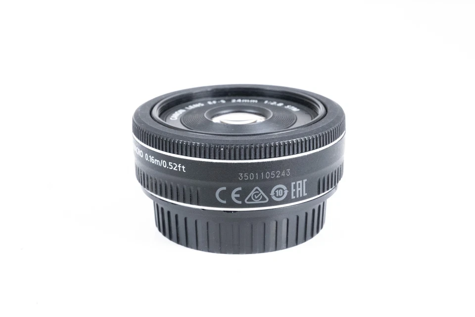Canon EF-S 24mm f/2.8 STM Pancake Lens – Excellent Condition - Image 3 of 3