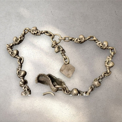 Roen Harakiri Wallet Chain Silver Cobra Skull Design 650 | eBay Roen Harakiri Wallet Chain Silver Cobra Skull Design 650 | eBay