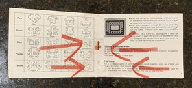 NES Clu Clu Land - 1984 Black Nintendo 5 Screw - 💦 Dmg to Manual - WORKS!