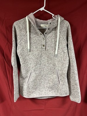 Women s Thread & Supply Size Small Hooded Pullover Purple Pink Gray