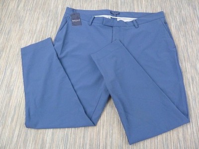 Peter Millar Hose Herren W40 L28 Crown Crafted Tech Golfhose Blue Galaxy NEU