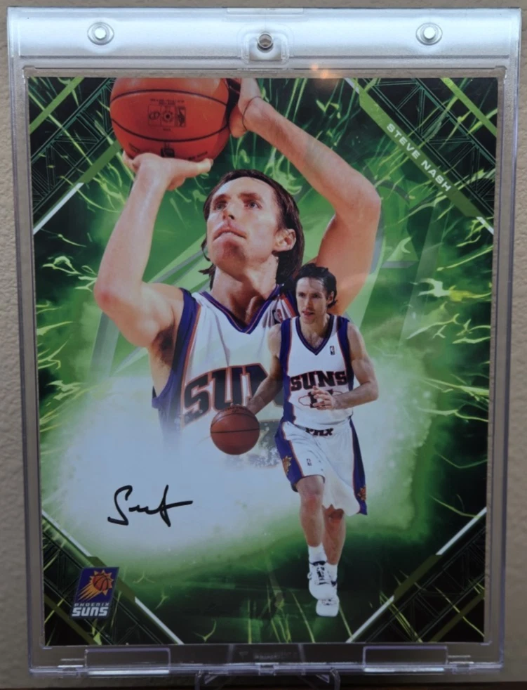 Steve Nash Phoenix Suns Basketball Autographed Sports Trading