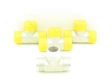 Parker 20 JTX-S Triple-Lok 37° Male Union Tee Fitting JIC 1-1/4"-20 Lot of 4