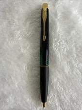 Parker Frontier Pencil Translucent Green 0.5mm Click W Eraser VG Made In Usa