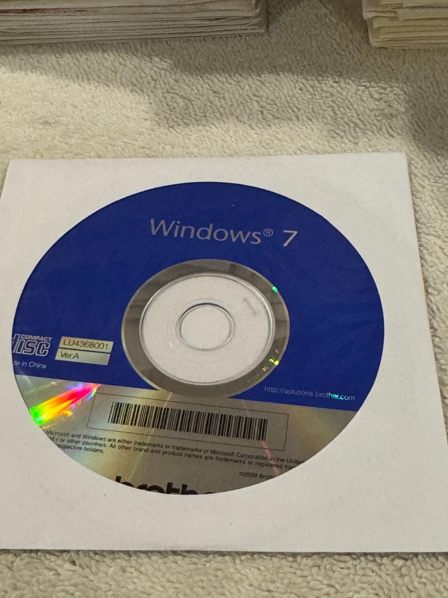 Microsoft Microsoft Windows 7 Driver & Utility Software for sale
