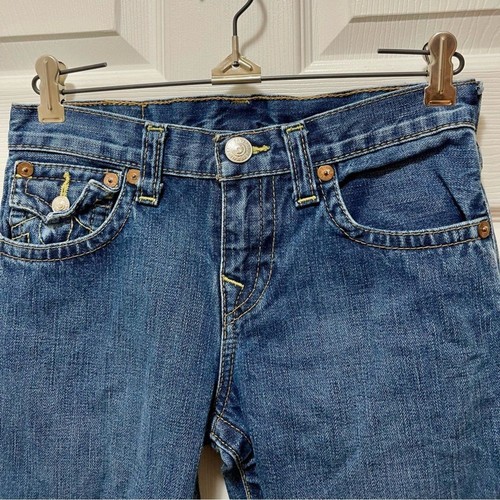 True Religion Boys Jeans Size 12 Billy Boy Denim Blue - Picture 5 of 15
