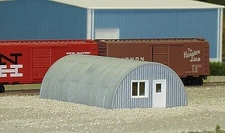Rix Quonset Hut - Model Railroad Building Kit - N Scale - #710