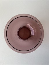 Vintage PYREX Cranberry Glass Mixing/Nesting Bowl # 322 1 Qt 7” Round USA Made