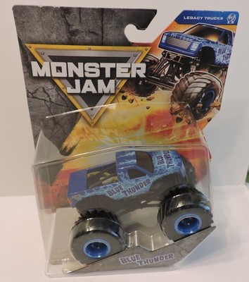 2025 MONSTER JAM SERIES MONSTER TRUCK - BLUE THUNDER 1:64