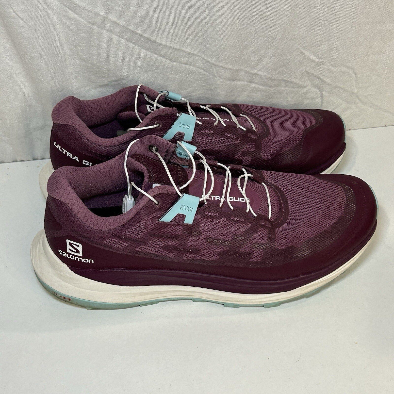 Scarpa da corsa Salomon Ultra Glide donna tulipiero bianco tanager turchese 8