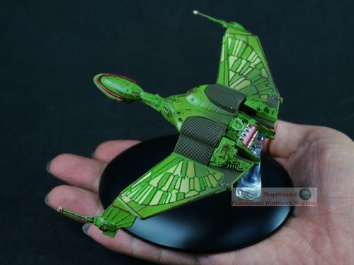 Eaglemoss STAR TREK USS Enterprise NCC 1701 Klingon Bird of Prey Starship Set 2 - Picture 11 of 12