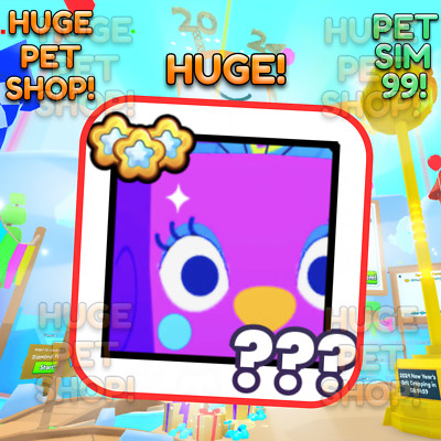 Huge Evolved Peacock - Pet Simulator 99 - Pet Sim 99 - CHEAP & FAST DELIVERY
