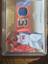 COREY MAGGETTE /35   JERSEY PATCH SP 2007-08 SP GAME USED SIGNIFICANT NUMBERS