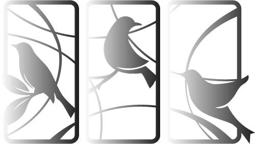 Sparrow Wall Panels - DXF SVG DWG PDF CNC Plasma Laser Wood Router