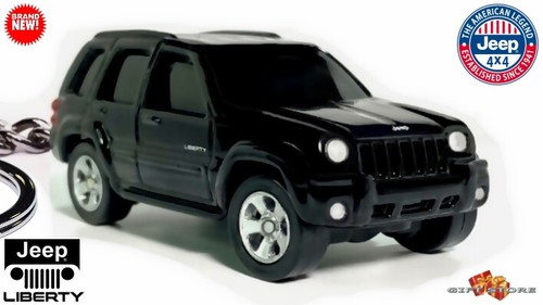 ๐ ๐ ๐ฆHTF RARE ๐ KEYCHAIN BLACK JEEP LIBERTY CUSTOM Ltd Ed. ๐GREAT GIF๐๐๐ - Picture 2 of 11