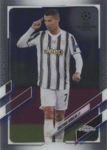 Cristiano Ronaldo 2020-21 Topps Chrome UEFA Champions League