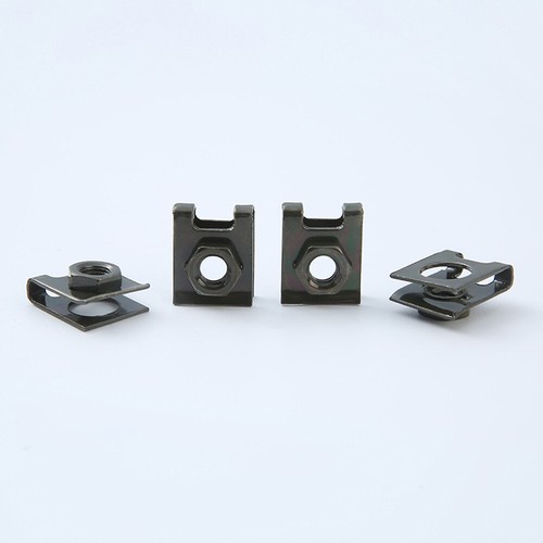 10 Set Car Moped Cover Screw Bolt and U Type Clip with Nut M6 6mm M6X16 Trim - Bild 6 von 12