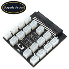 XT-XINTE Upgrade Version ATX 17x 6Pin Power Supply Breakout Board Adapter