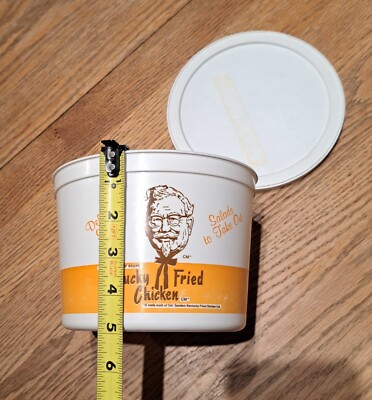 Kentucky Fried Chicken Canada 1950s 1960s Bucket KFC Vintage Salad