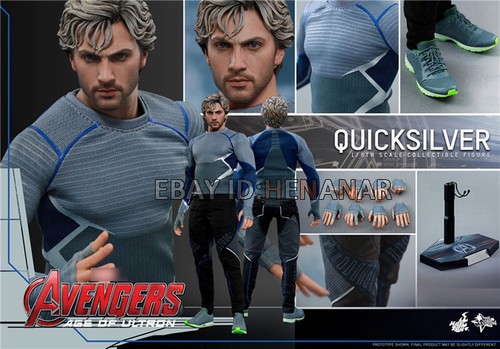HOT TOYS MMS302 Age of Ultron Quicksilver 1/6 Action Figure Model Collectible - Picture 12 of 12