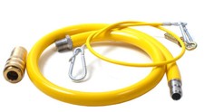 Quick Release Yellow Cover Cater Hose 1500 mm x 1/2" From Tesla UK, CHC-12-1500