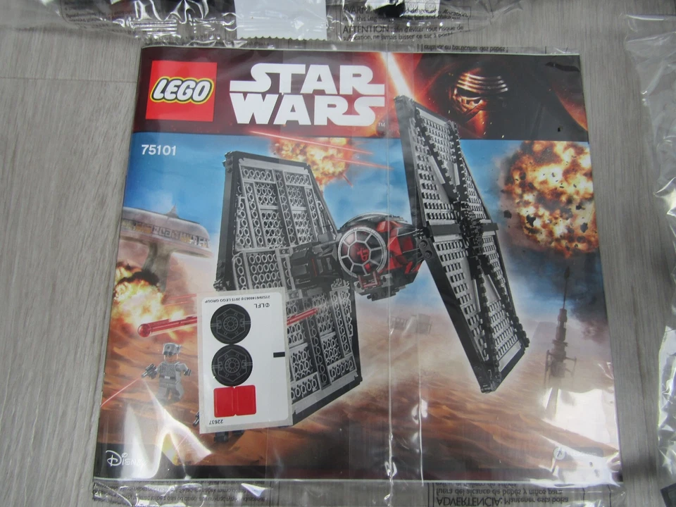 Lego 75101 Star Wars First Order Special Forces TIE Fighter SEALED CONTENTS - Image 2 of 3