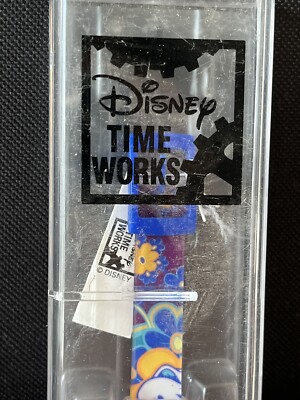 Disney Time Works Minnie Mouse Watch NIP VTG Theme Park 