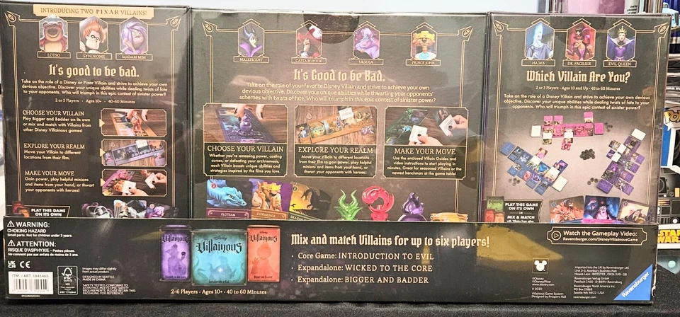 Paquete de Juego Villano con Tarjeta Promocional Exclusiva Lorcana Foil NUEVO (DISNEY) Foto 2 de 4