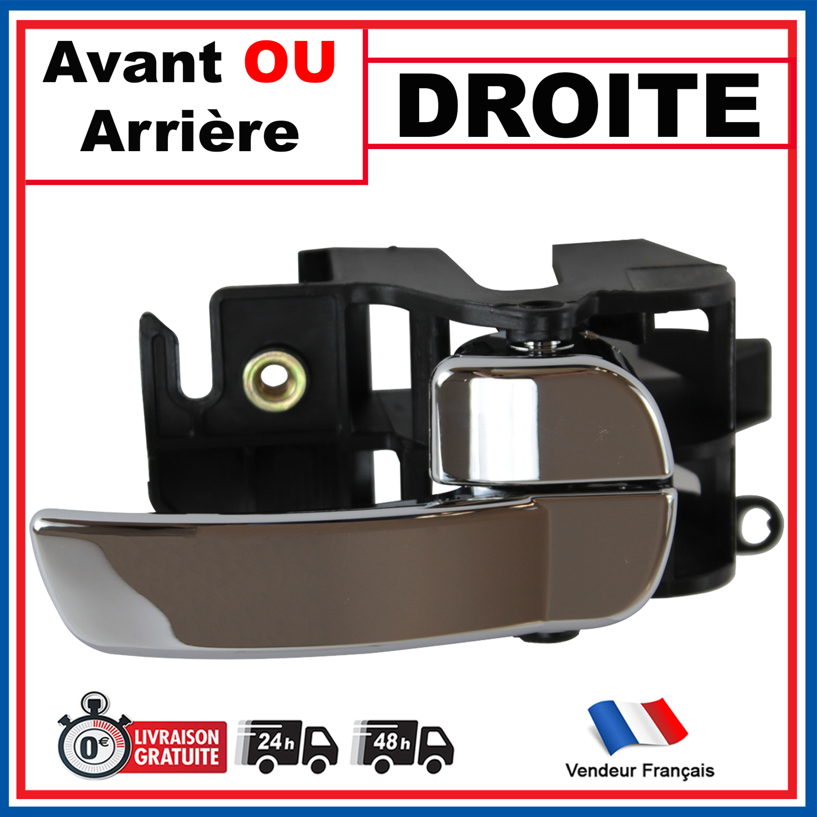 Poignée intérieure droite Nissan Navara réparer poignée cassée Pathfinder plastique rigide