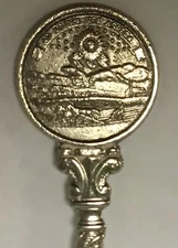 Ad Astra Per Aspera Vintage Souvenir Spoon Collectible