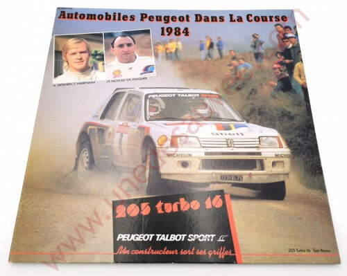 Album 205 Turbo 16 Automobile Peugeot Talbot Sport - Rallye (ISBN 7421092967997)