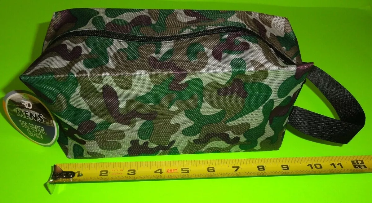 Camouflage toiletry bag sale