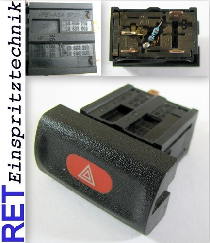 Schalter Warnblinkschalter 90565714 Opel Vectra B original