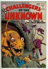 CHALLENGERS OF THE UNKNOWN #22 6.5 // DC COMICS 1961