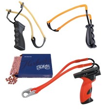 Sportschleuder Cobra Schleuder Tonkugeln Zwillensport Slingshot Boilie Herbertz