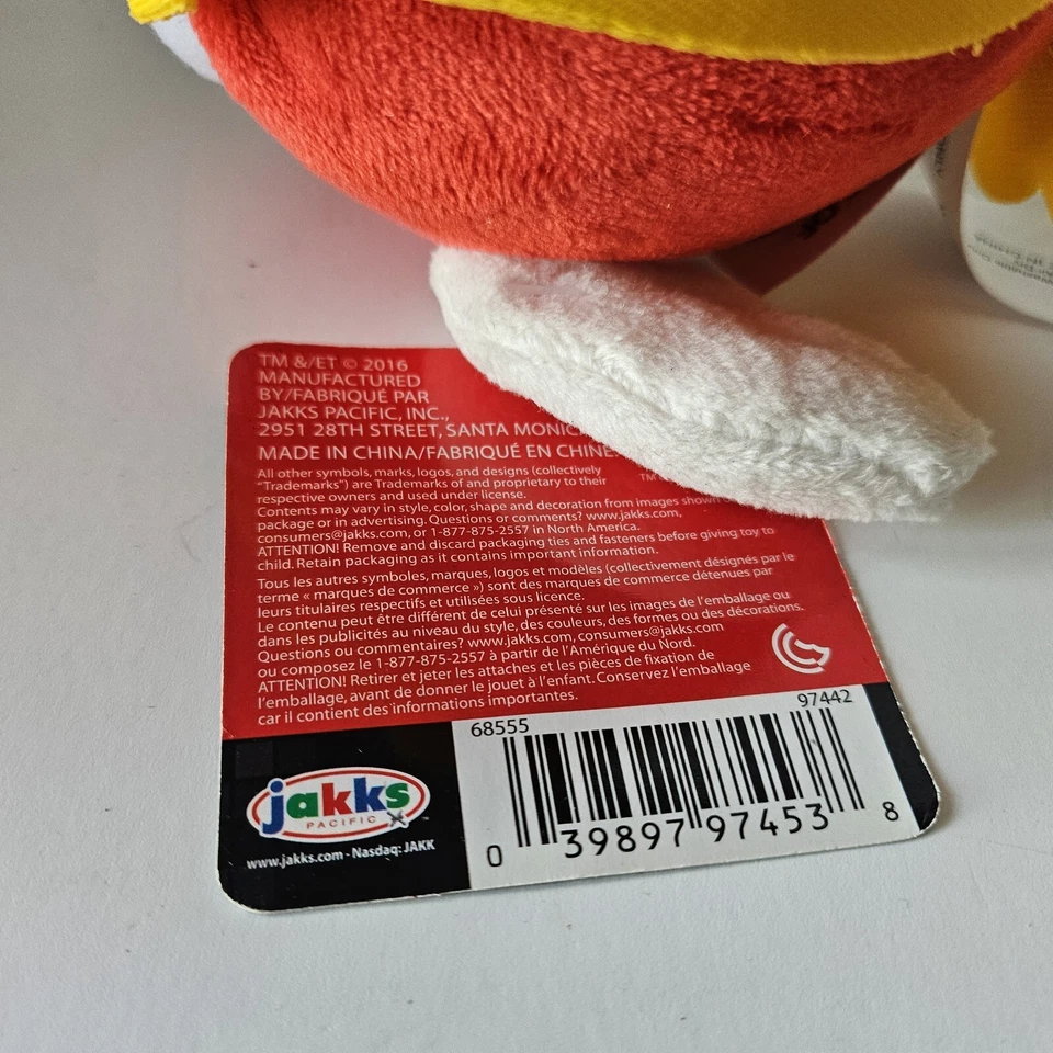 SUPER MARIO CHEEP CHEEP PLUSH 4" JAKKS PACIFIC WORLD OF NINTENDO NWT SERIES 2-2 - Image 4 of 4