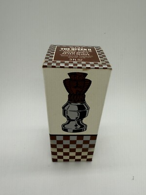 Avon Spicy After Shave 3oz, The Queen II Chess Piece Vintage DeCanter NOS