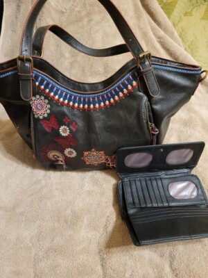 Desigual Bols Chandy Rotterdam Handbag w/matching wallet