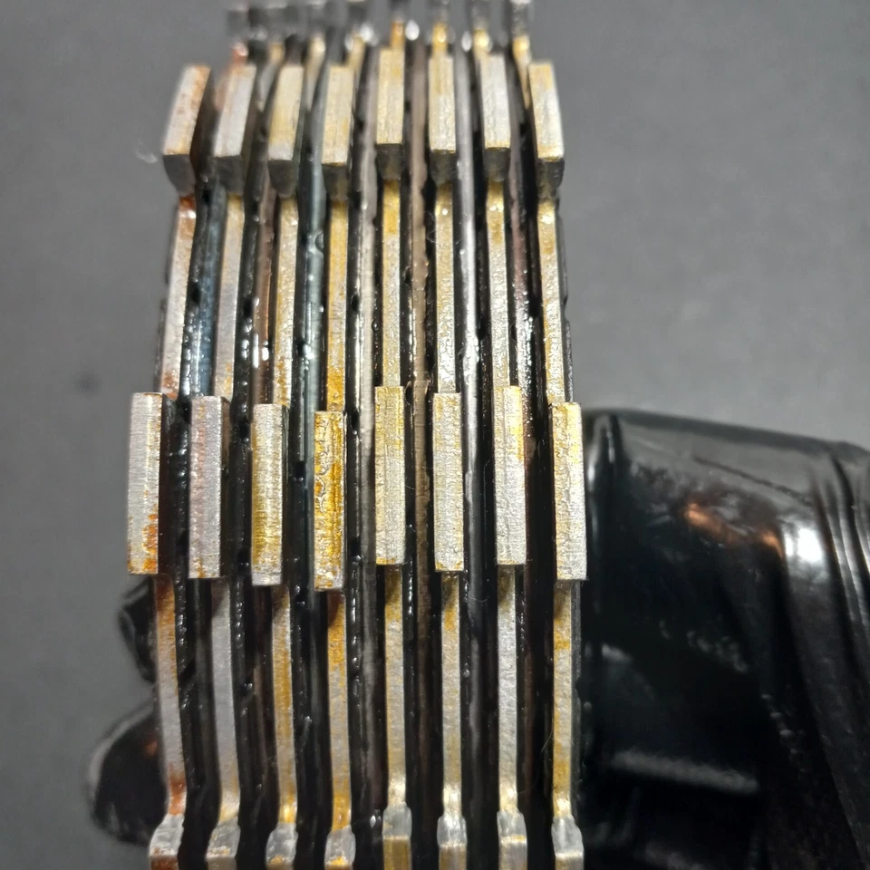 Paquete de placas de embrague 85-07 Honda CR125R discos fricción acero CR125 22201-KS6-700 Foto 2 de 4