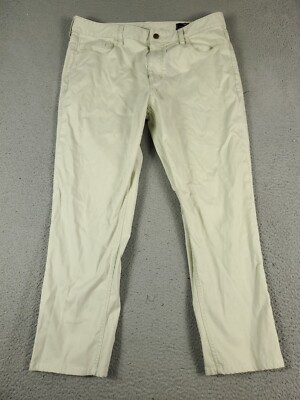 Vineyard Vines Pants Mens Size 36x27 Beige Flat Front Chino Trousers *