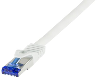 LogiLink Patchkabel Ultraflex, Kat.6A, S/FTP, 20 m, weiß