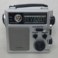 Eton FR300 Multi-Purpose Radio Handcrank AM/FM Weather Receiver Emergency Tested