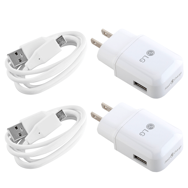 Original LG Fast Charging Wall Charger Type C Cable For LG G5 G6 G7 Stylo 4 V30 - Picture 9 of 11