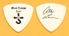 Vintage Blue Oyster Cult Allen Lanier Signature Bone White Guitar Pick 1983 Tour