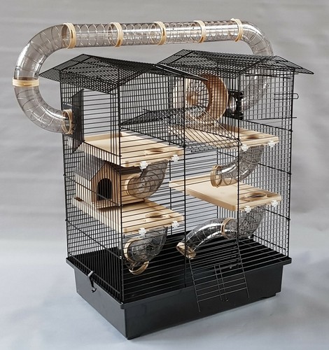 gerbil cages with tubes