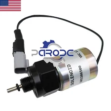 U85206500 Solenoid Actuator 12V for Perkins 403D-15 404D-22 404D-22T 404D-22TA