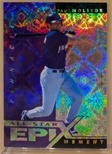 1998 Pinnacle Plus ALL STAR EPIX PURPLE MOMENT #23 Paul Molitor HOF RARE INSERT