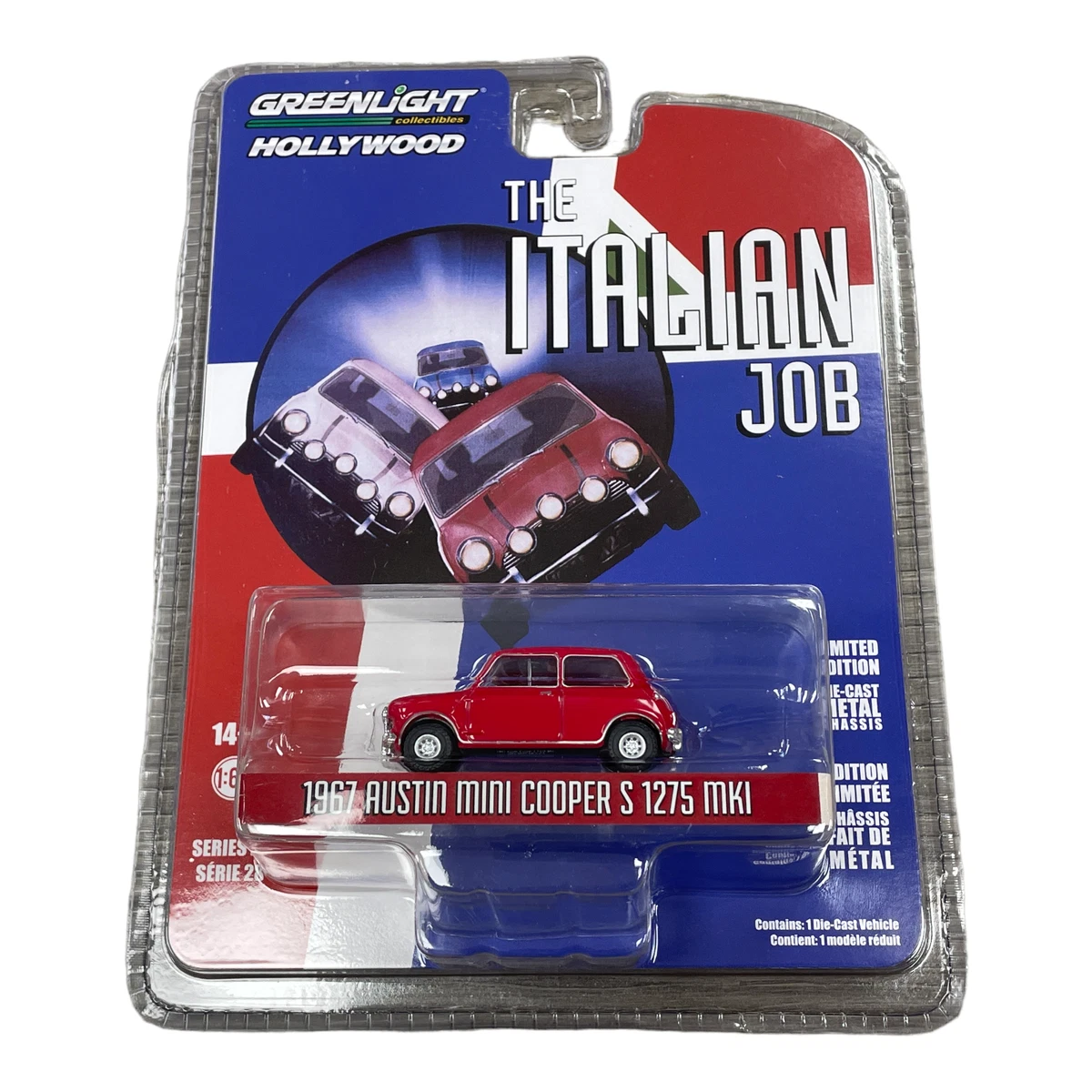 The Italian Job Mini Cooper Contemporary Manufacture Diecast Cars