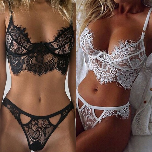Set Lingerie Donna Sexy Body Tuta Intimo Mini Reggiseno Teddy Babydoll Perizoma' - Foto 4 di 14