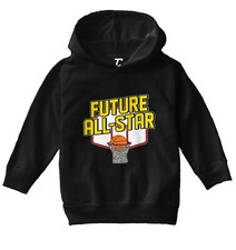 Future All Star - Basketball Player Hoops Court Sports Toddler/Youth Hoodie